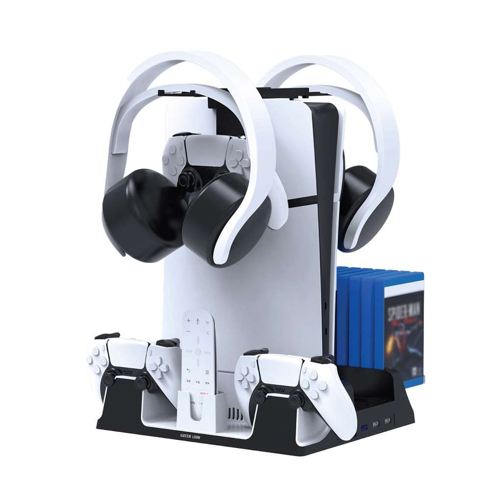 Green Lion PS5 Cooling Stand Charging Station Price in Kenya | Linkphones Center